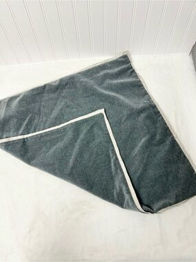 West Elm Classic Cotton Velvet pillow cover